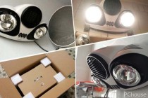 壁挂浴霸灯十大排名（壁挂式灯暖浴霸安装图）