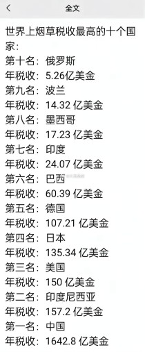 全世界雪茄消费量排名前十全球雪茄市场分析