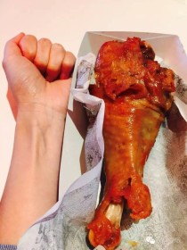 世界上最霸道的鸡腿铁路四大名鸡在此，不服来撕